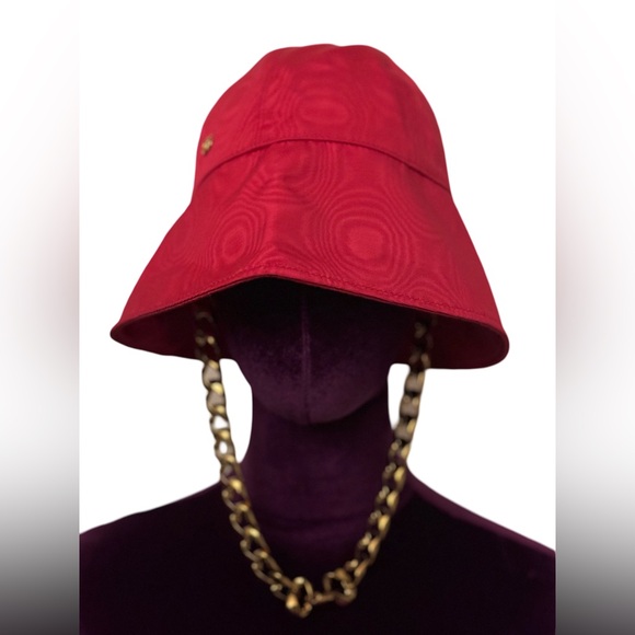 Gucci Bucket Hat w/ Gold Chain NWT Rare - Picture 4 of 9